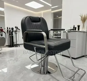 Heavy-Duty Reclining Hydraulic Barber Chair