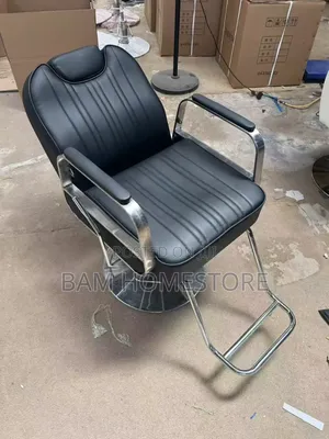 Heavy-Duty Reclining Hydraulic Barber Chair