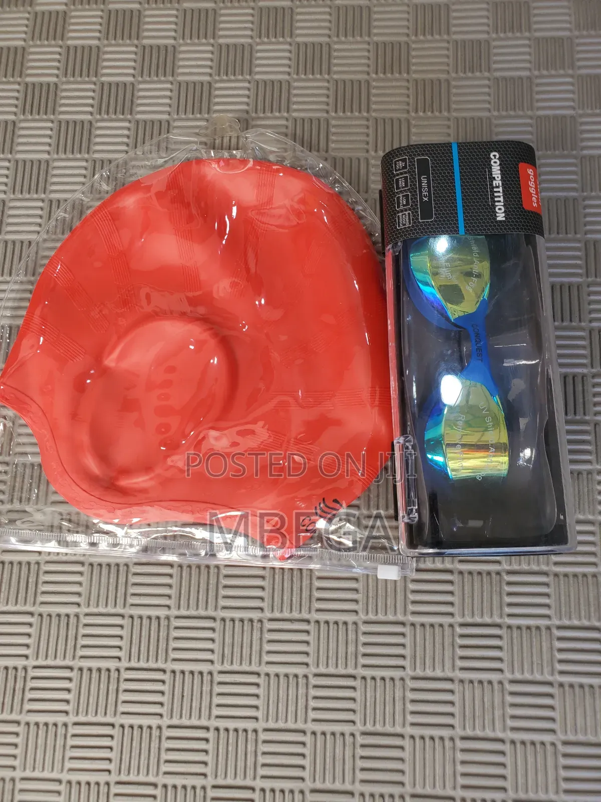Swimming Goggle and Cap