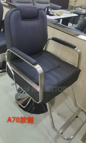 Heavy-Duty Reclining Hydraulic Barber Chair