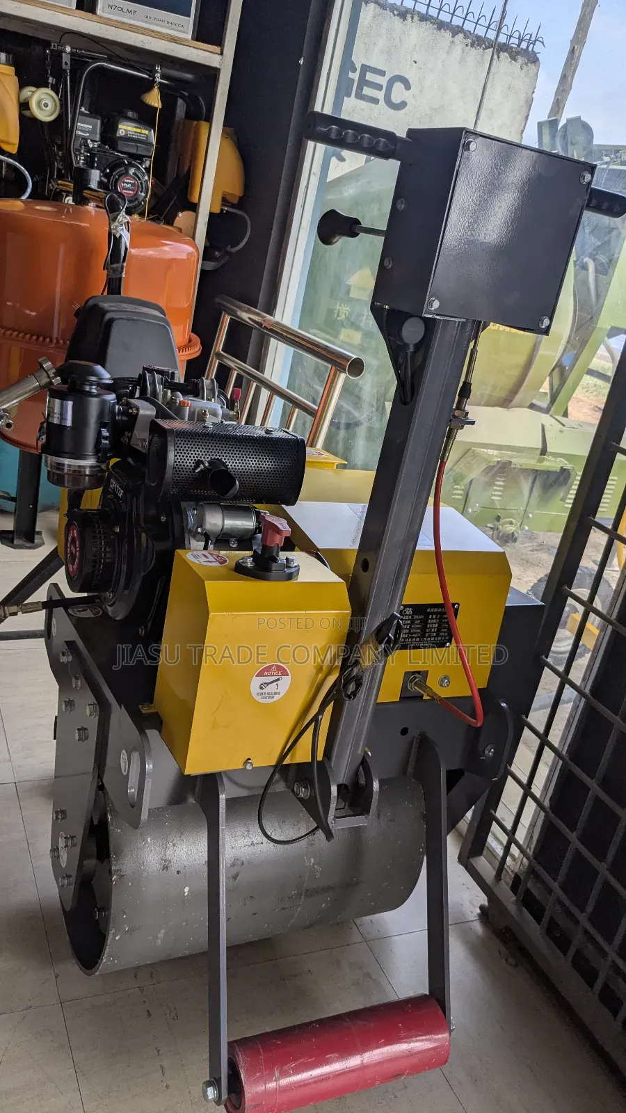 Single Drum Pedestrian Roller