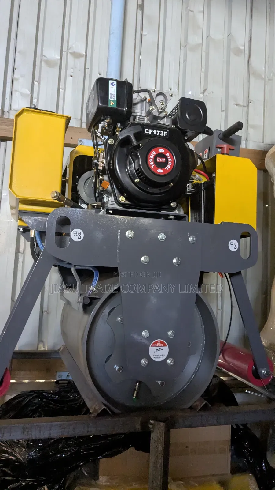Single Drum Pedestrian Roller
