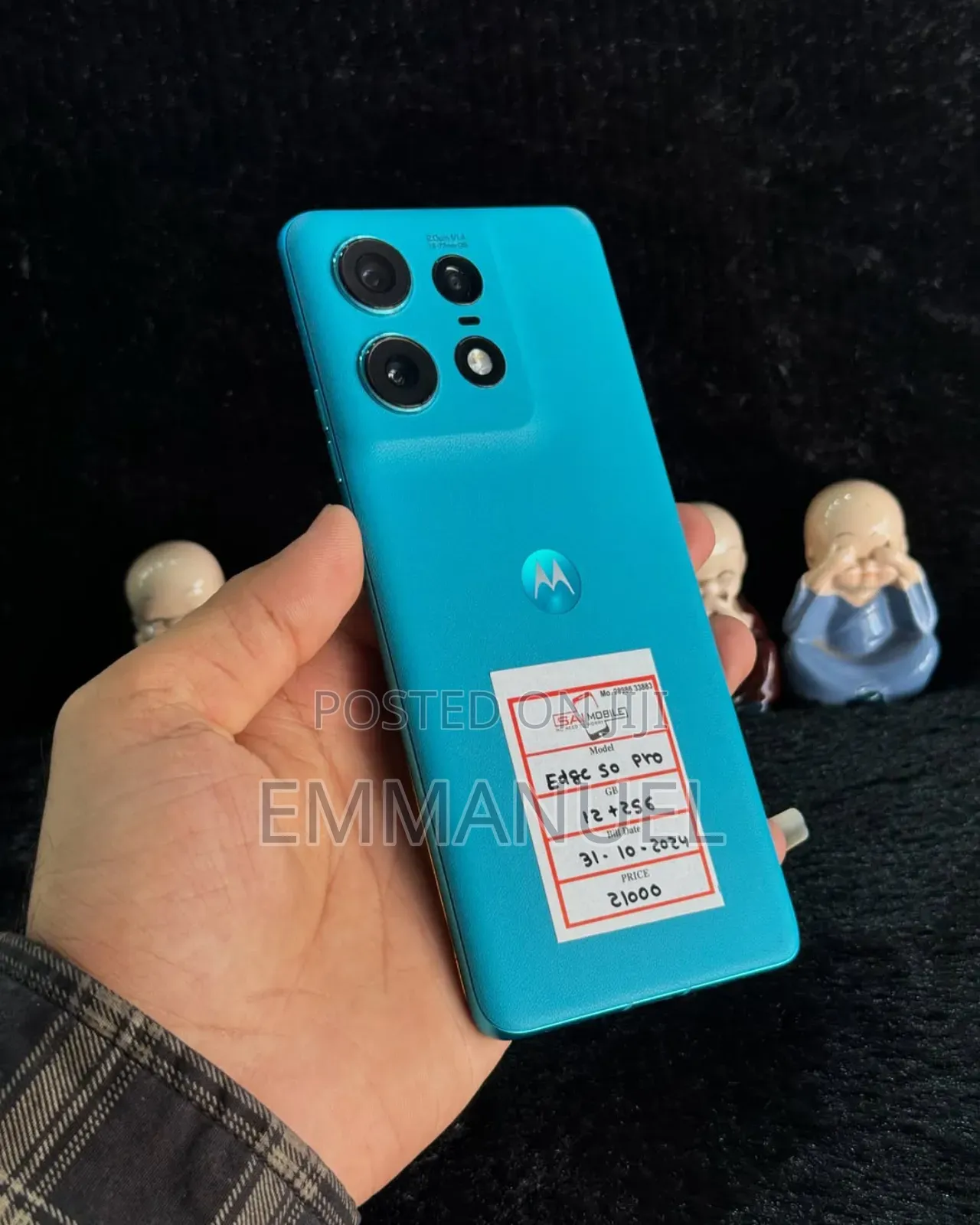 Motorola Edge (2024) 256 GB Blue