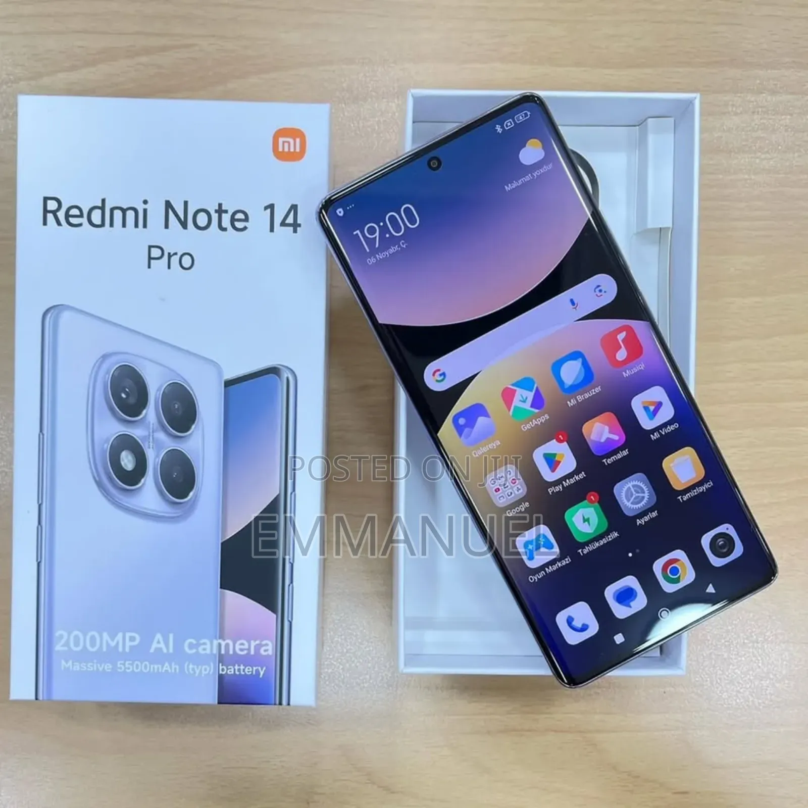 New Xiaomi Redmi Note 14 256 GB Blue