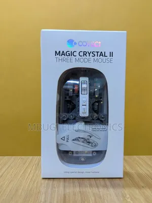 Original Transparent Mouse , Rechargable With Bluetooth and Wireless