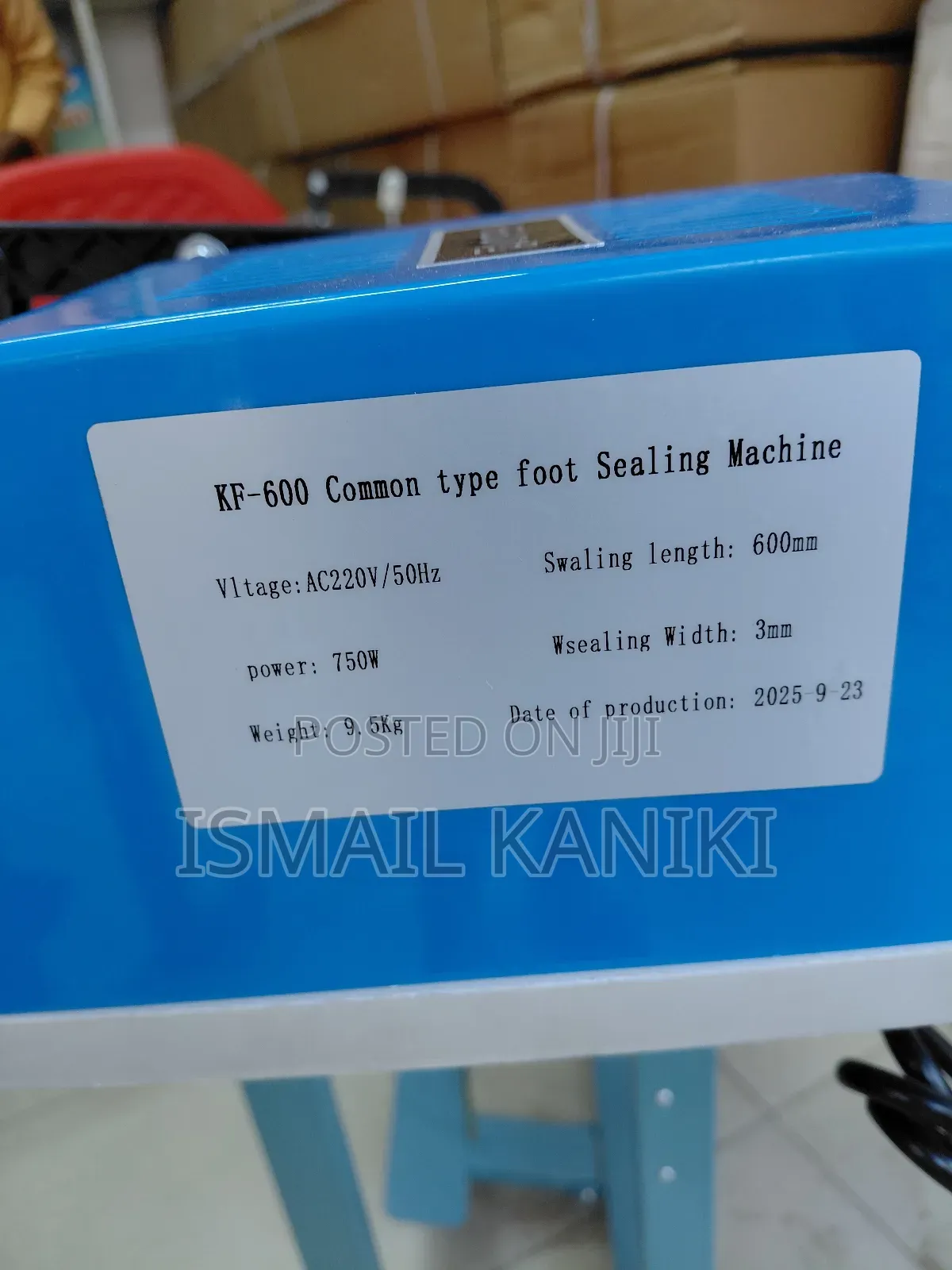 Pedal Sealer Kf 600