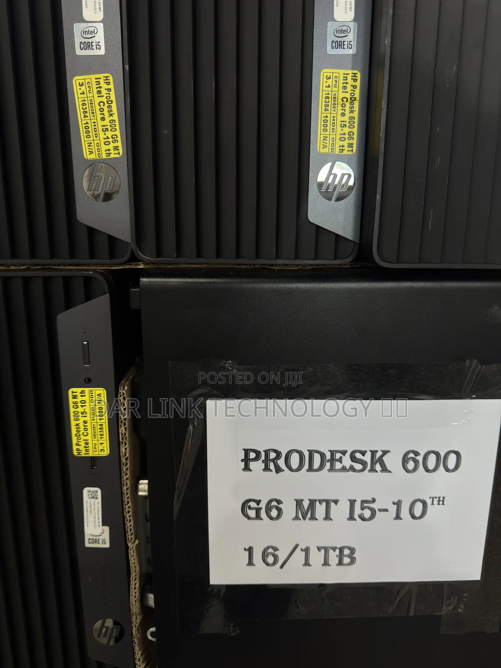 New Desktop Computer HP ProDesk 600 G6 16GB Intel Core I5 HDD 1T