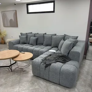Sofa Set Ya L Shape Grey Color