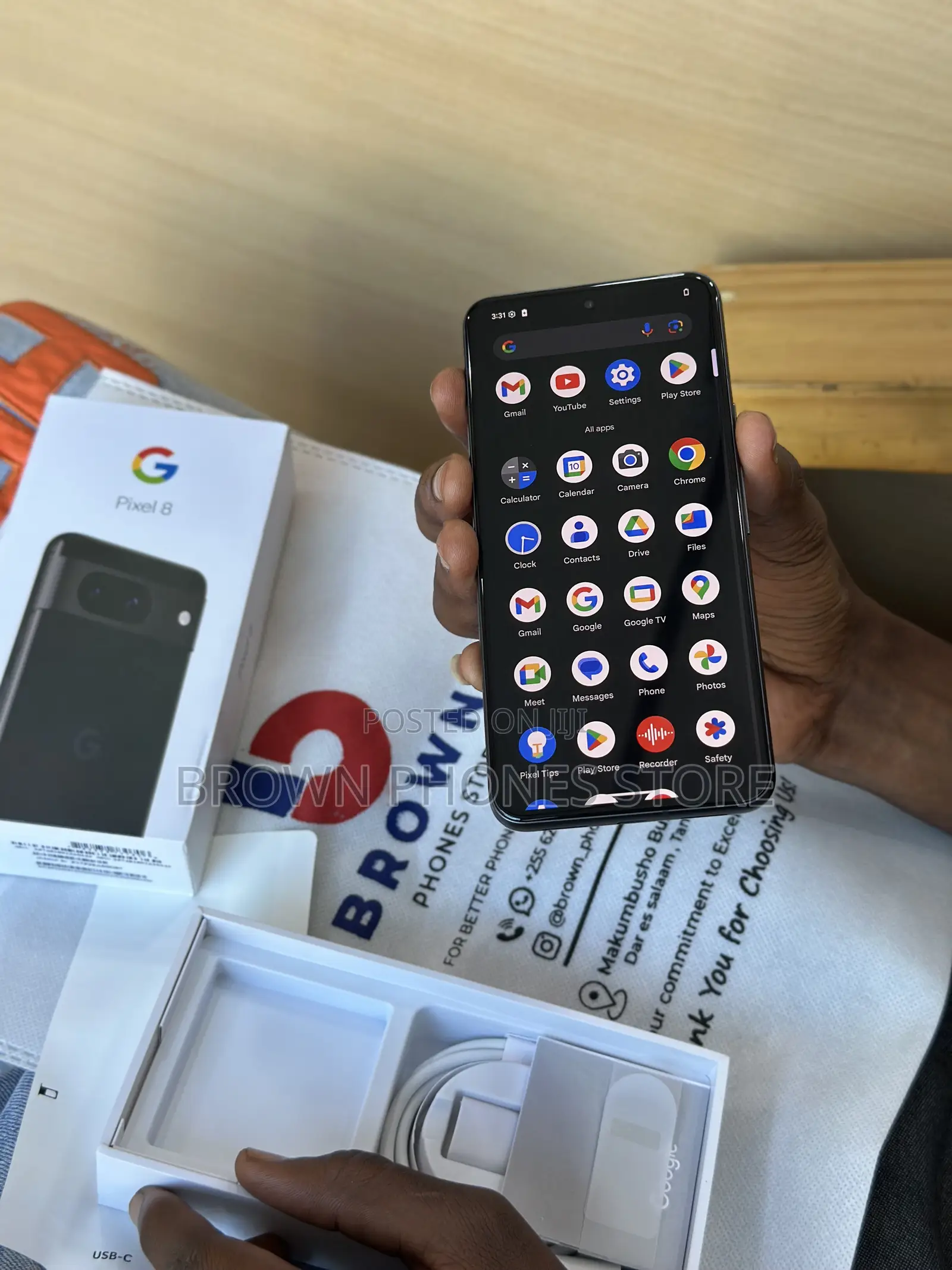 New Google Pixel 8 128 GB Black