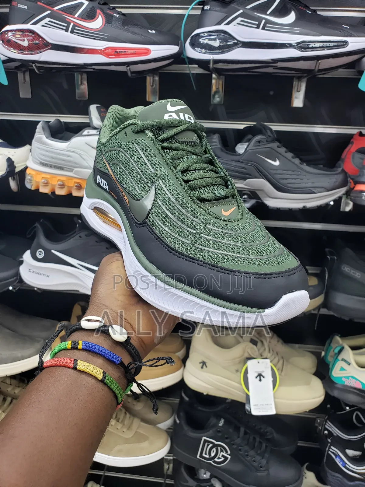 Mens Sneakers Nike Air Material Leather Canvas