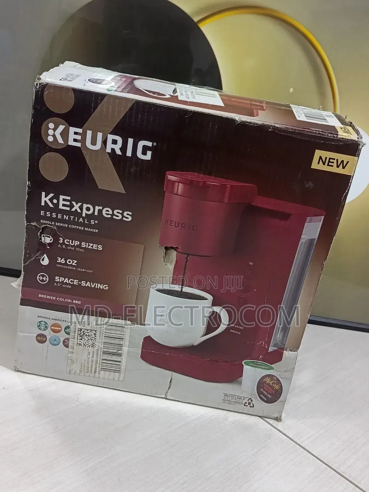 Coffee Maker Keurig K-Express Essentials Single Serve K-Cup Pod