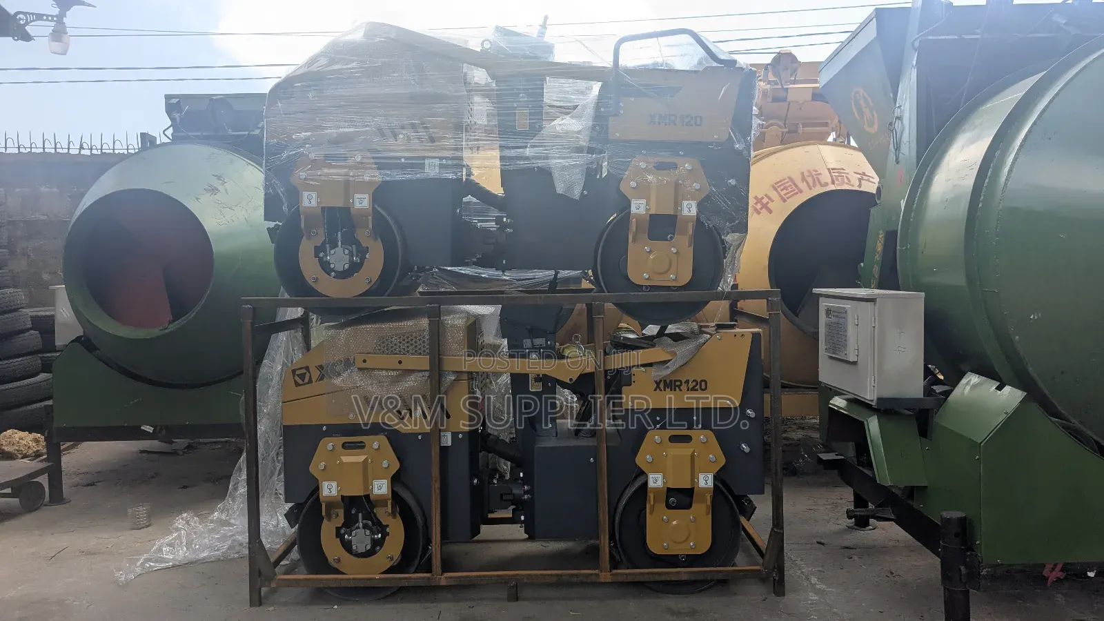 Driving Road Roller (Xmr120)