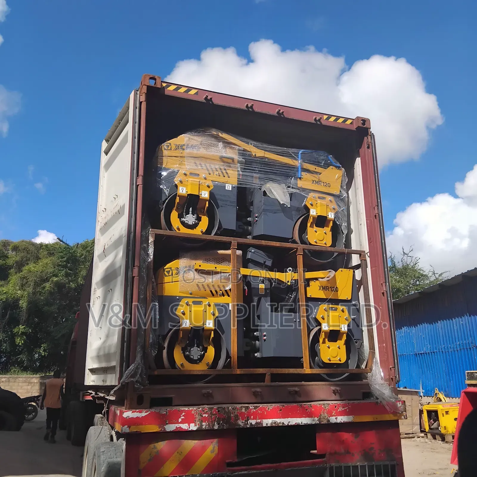 Driving Road Roller (Xmr120)