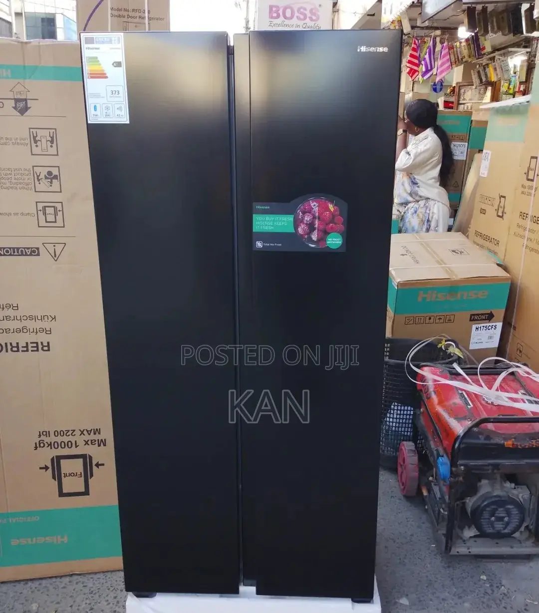 Hisense Fridge 428l