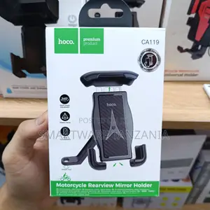 Hoco Ca119 Motorcycle Mirror Mount Phone Holder One-hand Operation