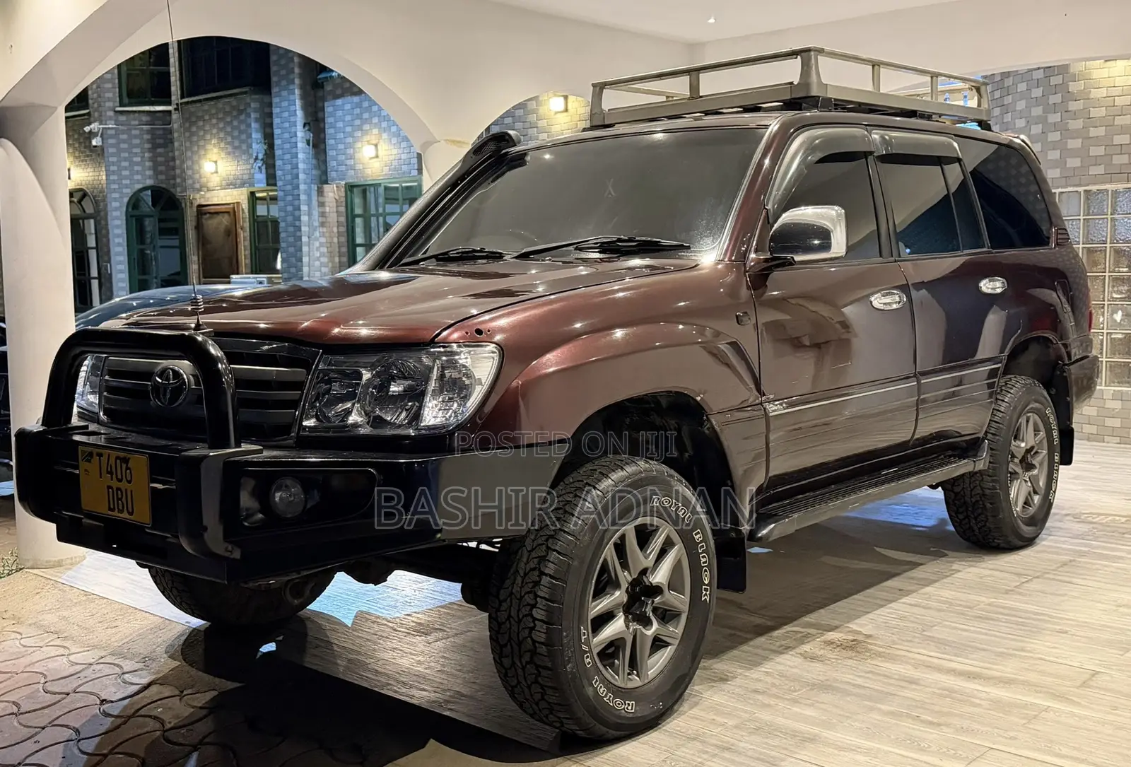 Toyota Land Cruiser 100 4.2 TD Executive 2005 Maroon