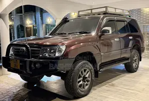 Toyota Land Cruiser 100 4.2 TD Executive 2005 Maroon