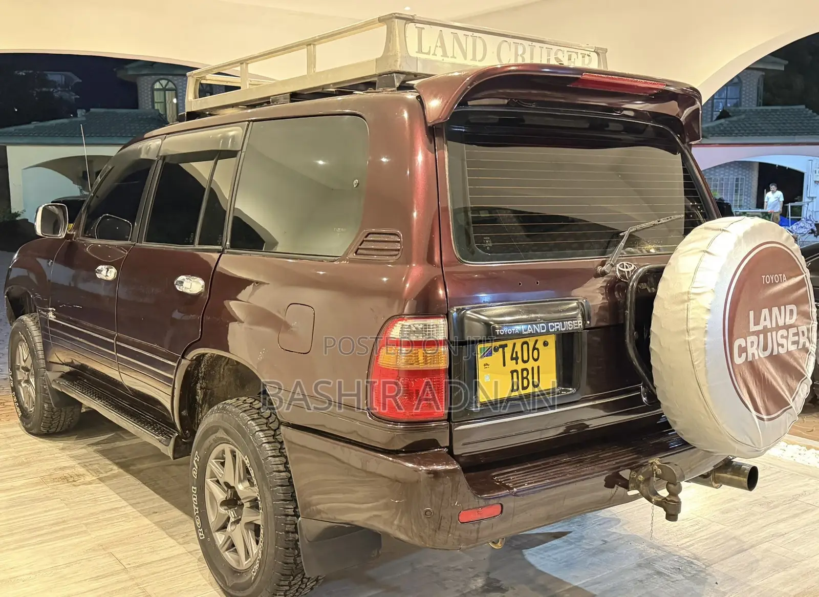 Toyota Land Cruiser 100 4.2 TD Executive 2005 Maroon