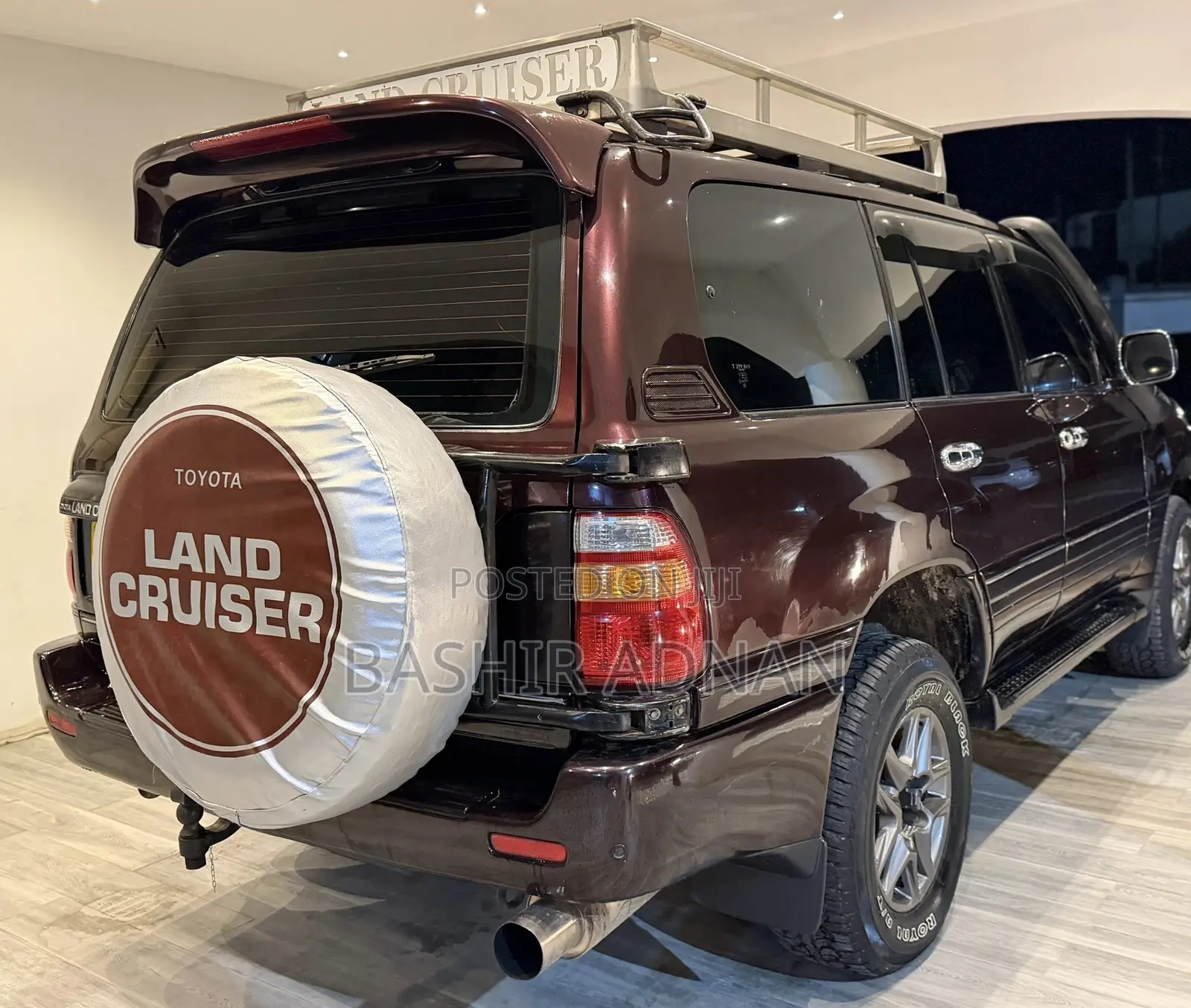 Toyota Land Cruiser 100 4.2 TD Executive 2005 Maroon