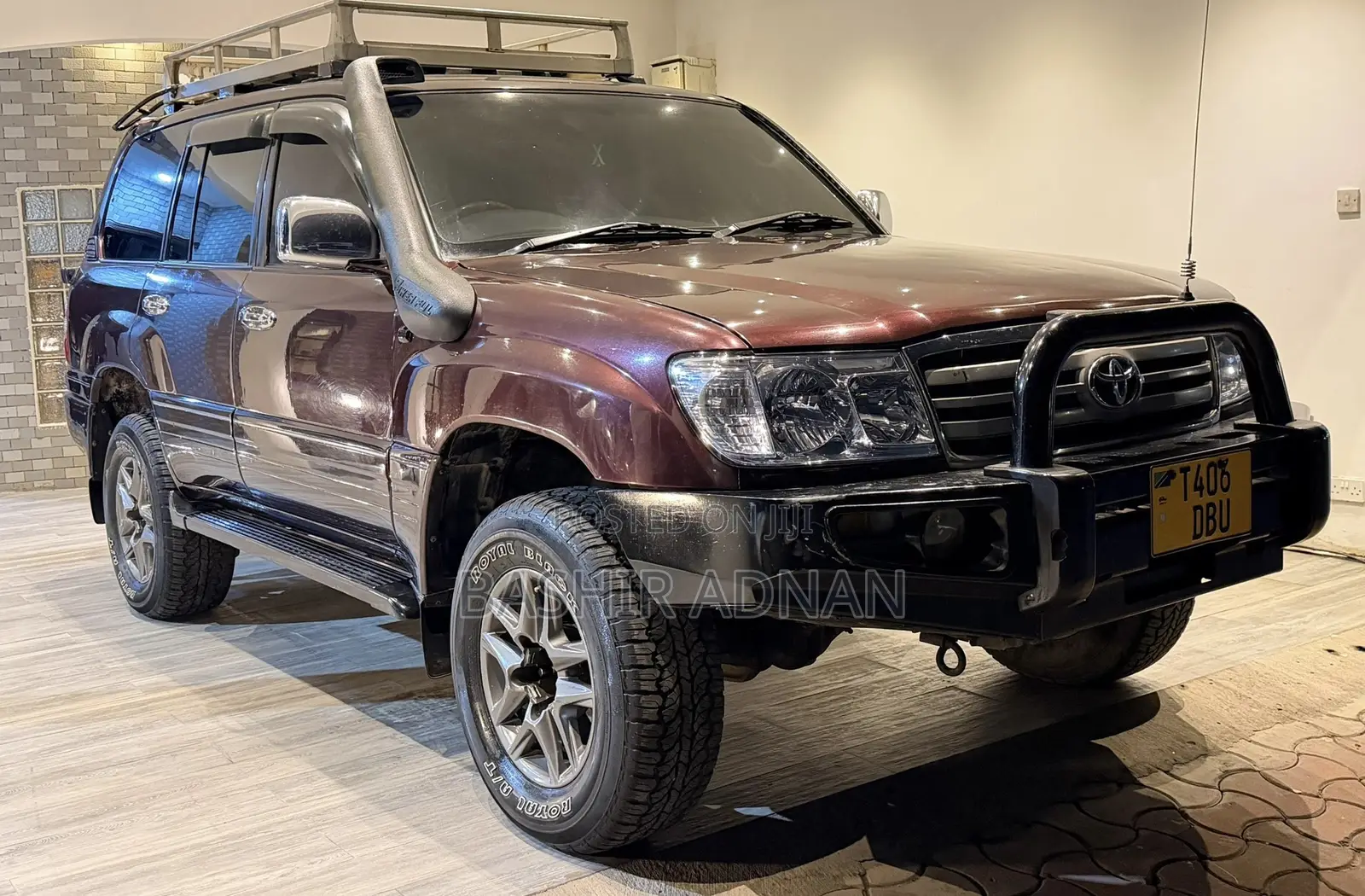 Toyota Land Cruiser 100 4.2 TD Executive 2005 Maroon