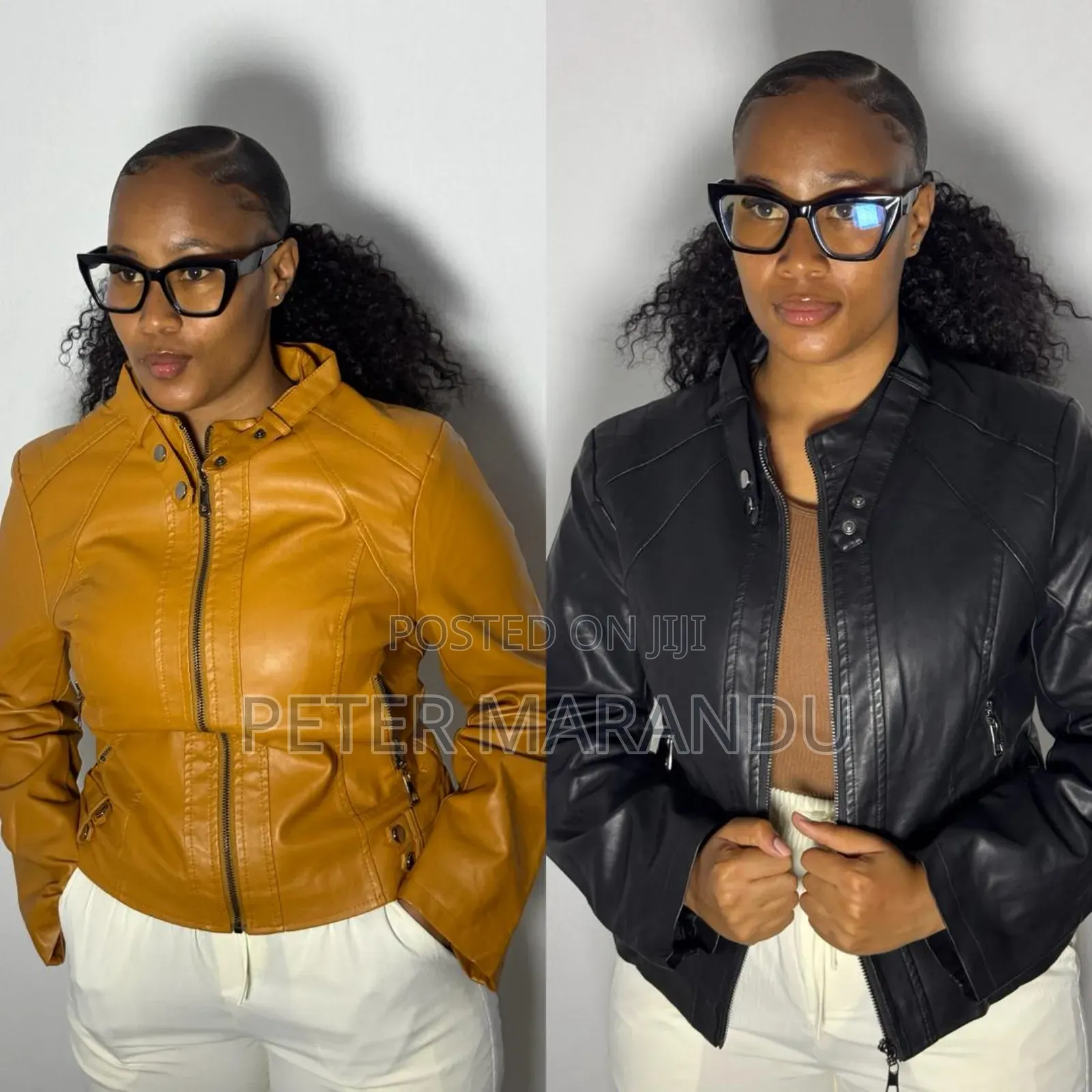 Ladies Leather Jacket