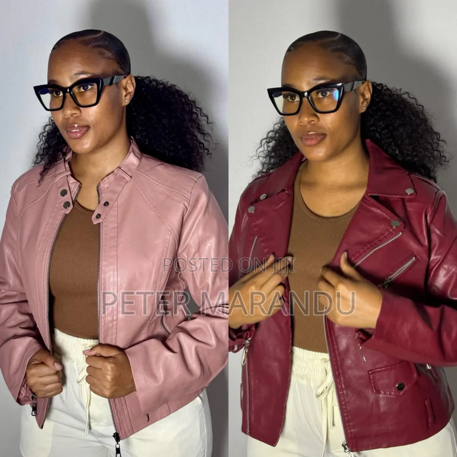 Ladies Leather Jacket