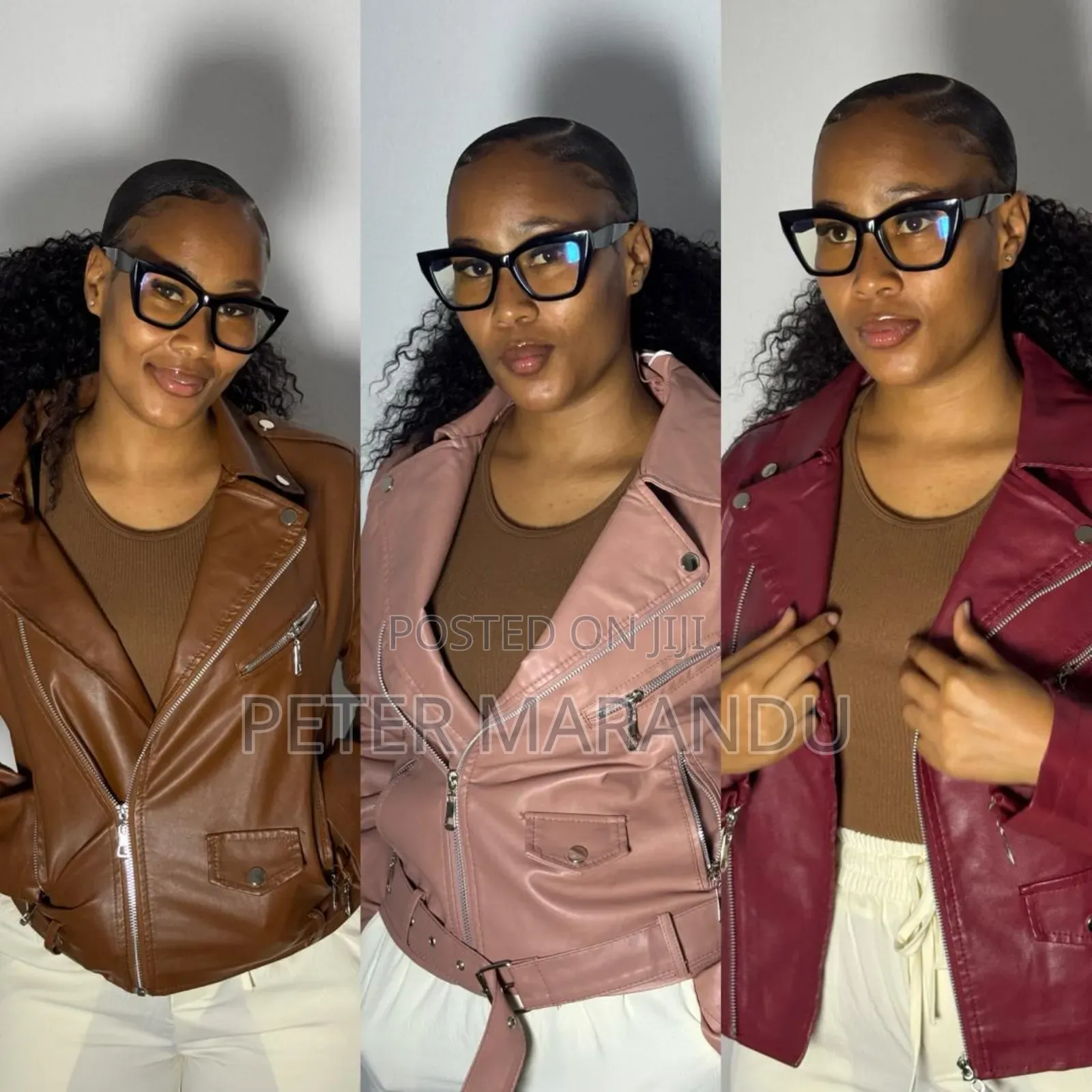 Ladies Leather Jacket