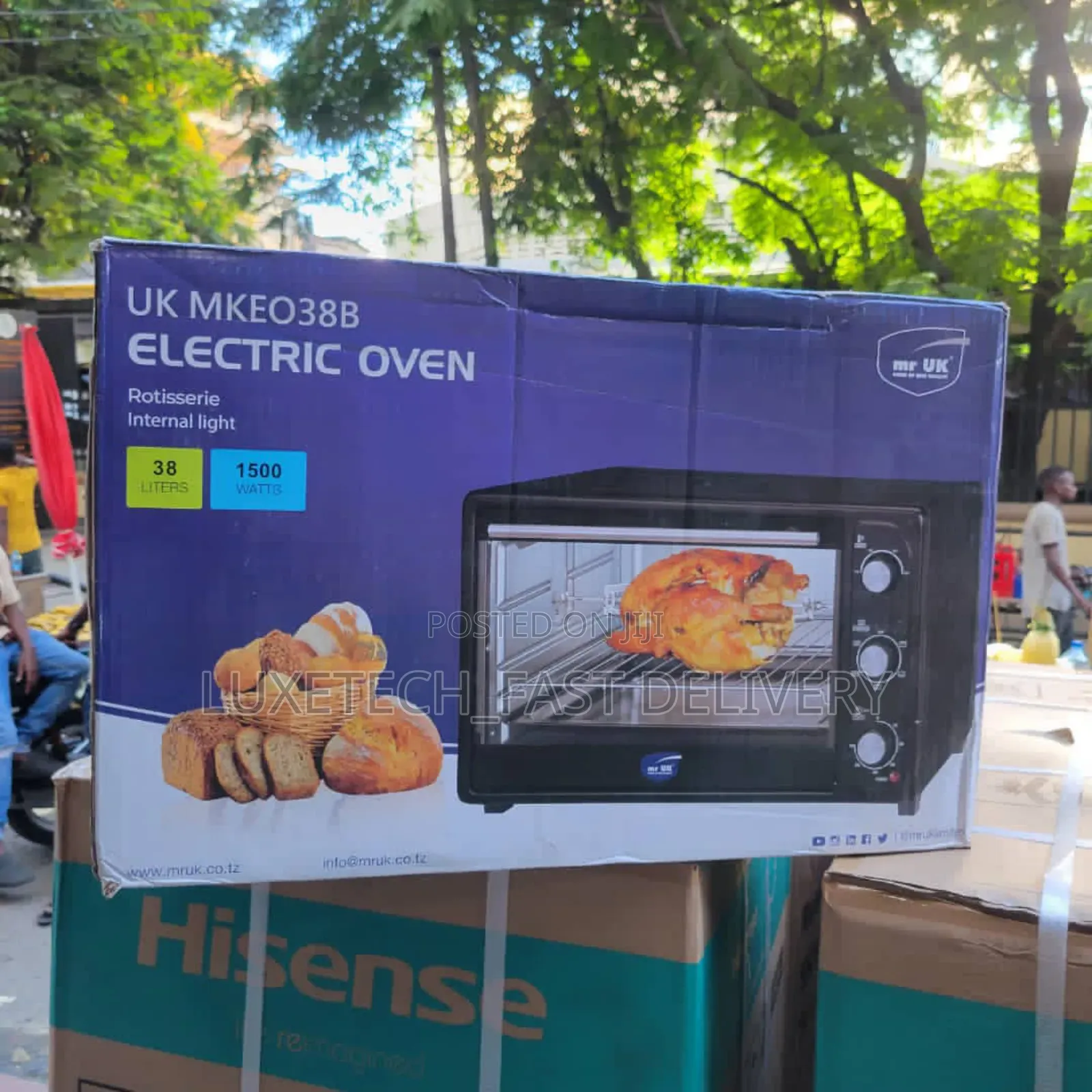 Mr Uk Mkeo38b Electric Oven 38-Litres