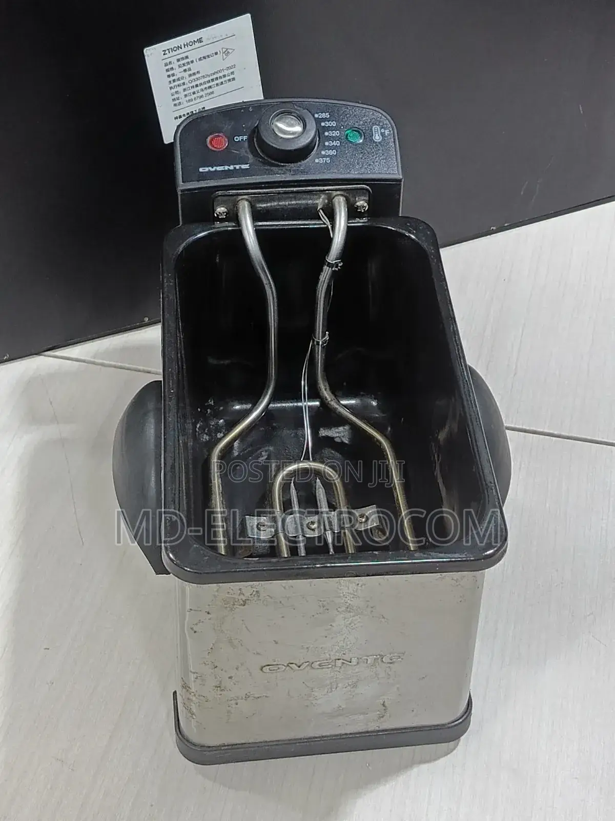 Ovente Electric Deep Fryer