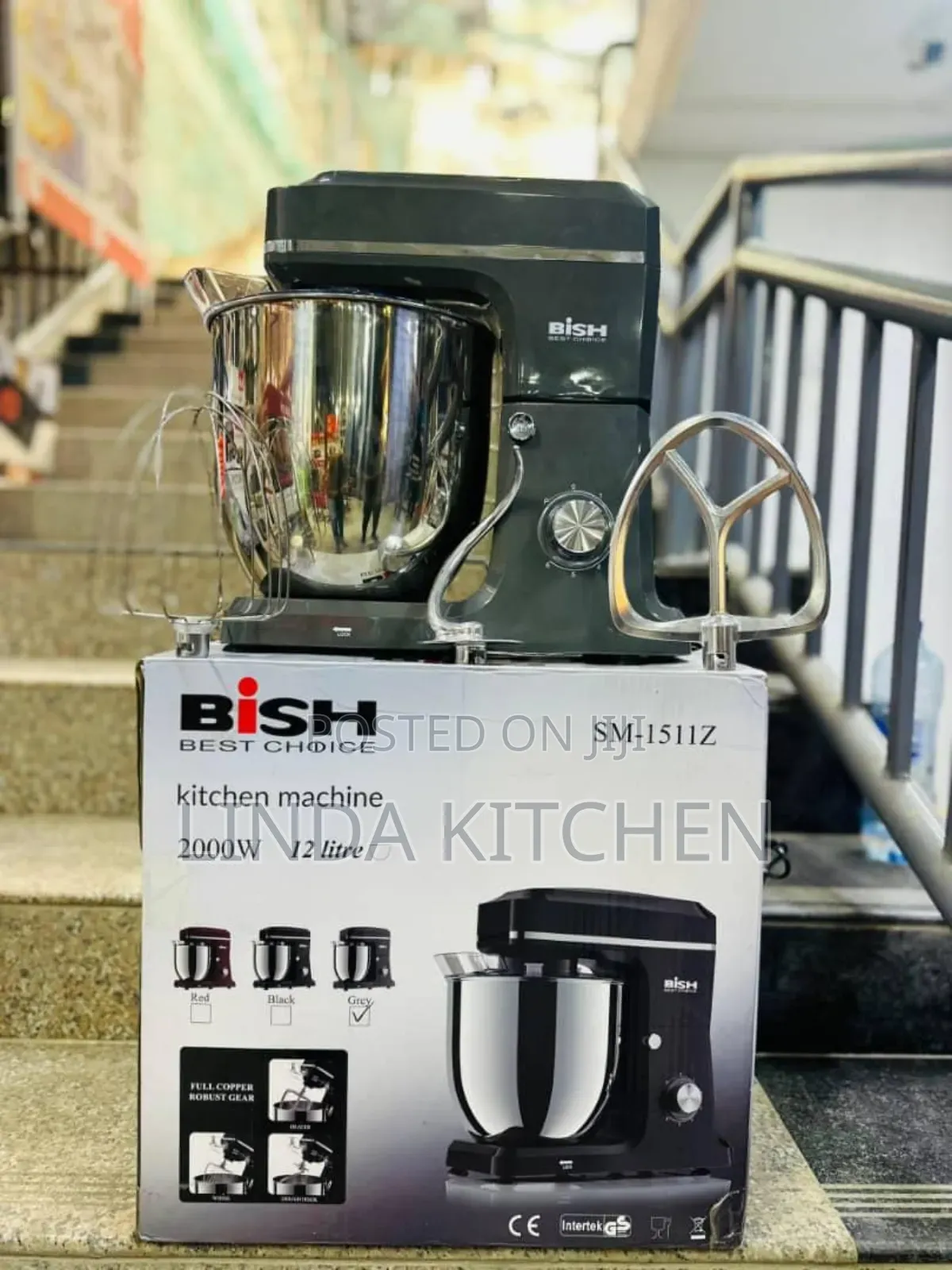 Bish Stand Mixer 12lts