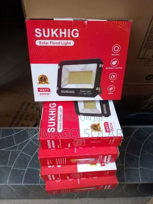 Sukhig Solar Flood Light 200w Zinapatikana Leo