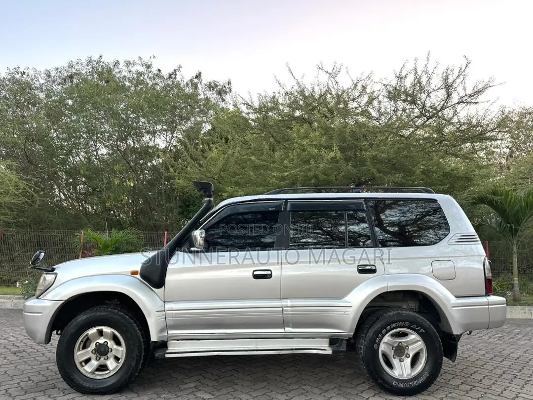 Toyota Land Cruiser Prado 2001 Gray