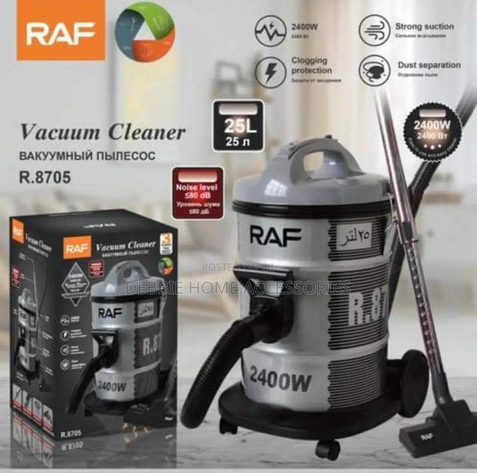 Raf R.8705 Vacuum Cleaner.