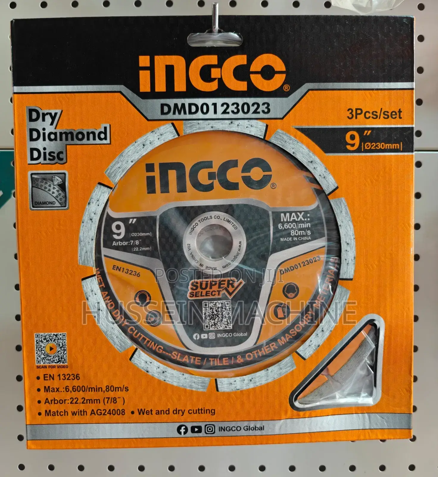 *Marble Disc 9" Ingco*