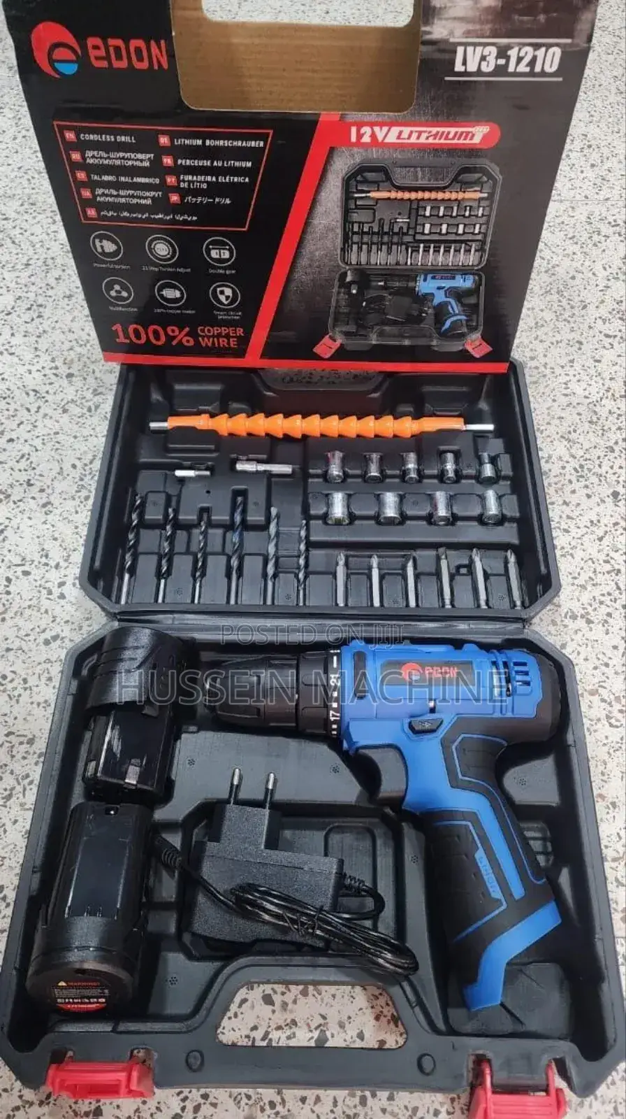 *Cordless Drill Edon*