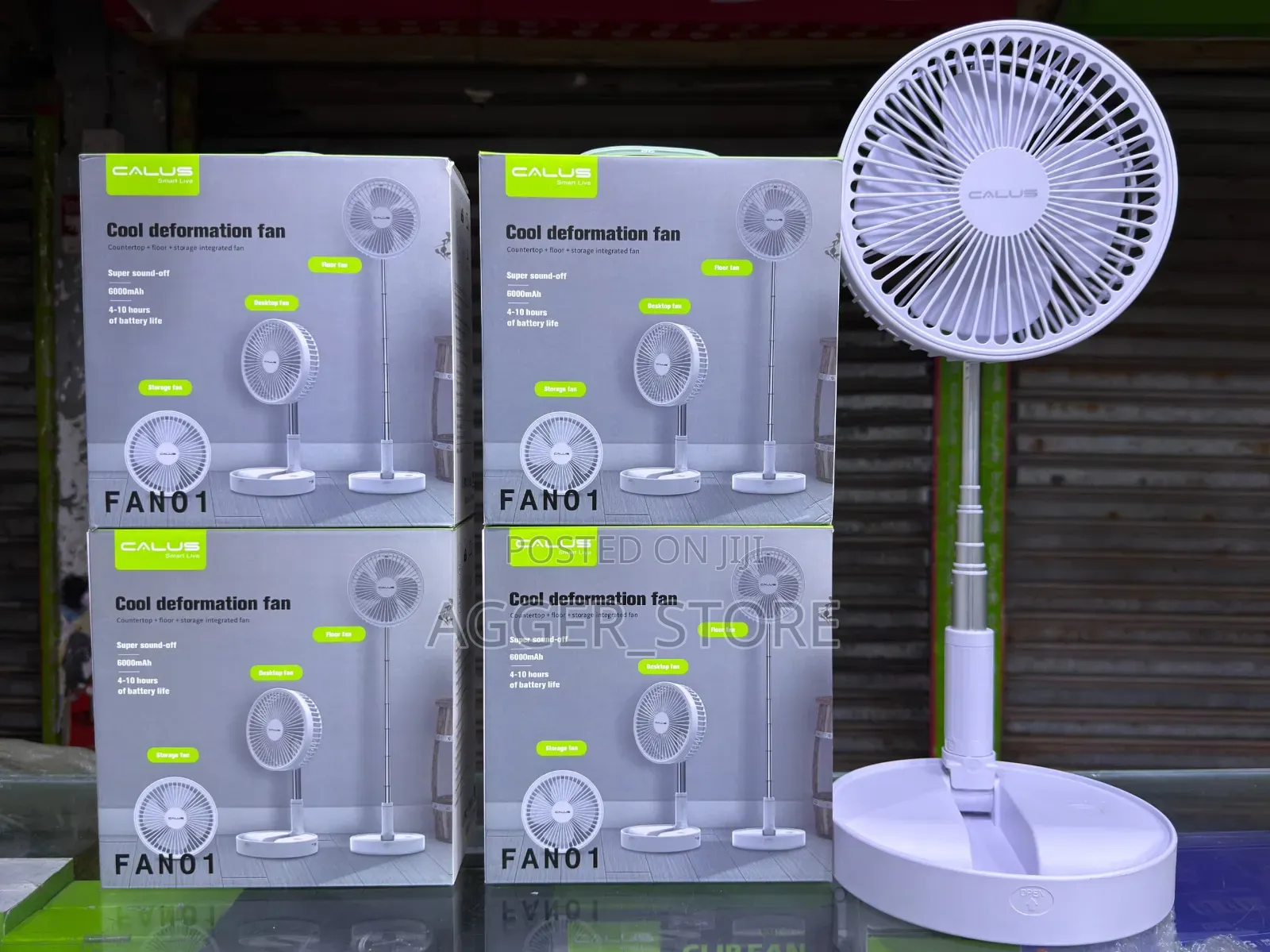 Calus Fan01 Rechargeable 360° Fan New
