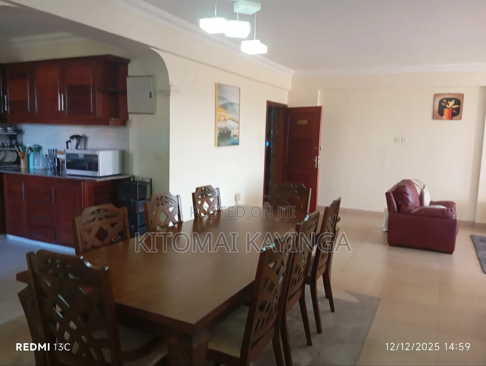 Furnished 3bdrm Apartment in Upanga West for rent
