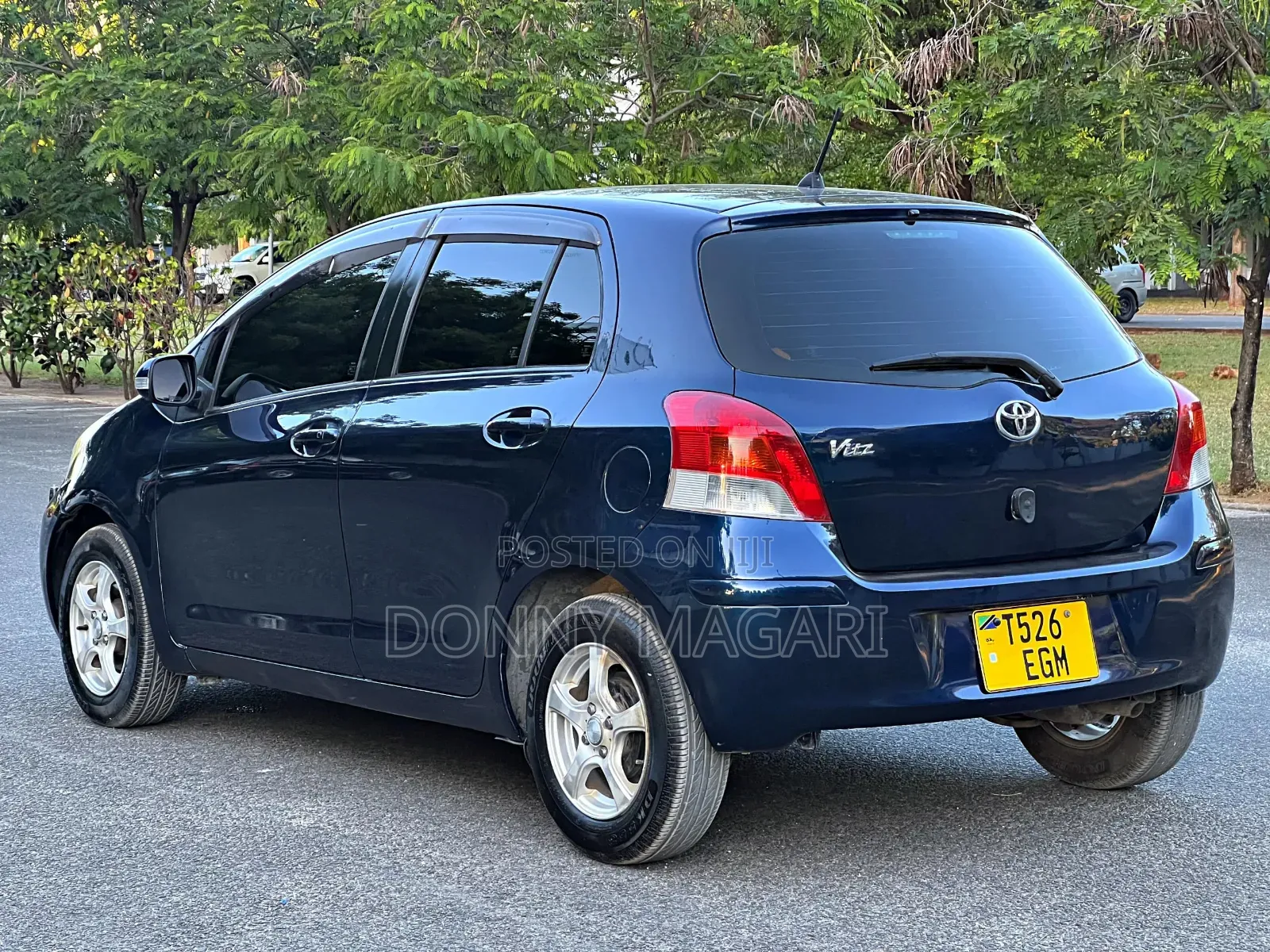 Toyota Vitz 2008 Blue