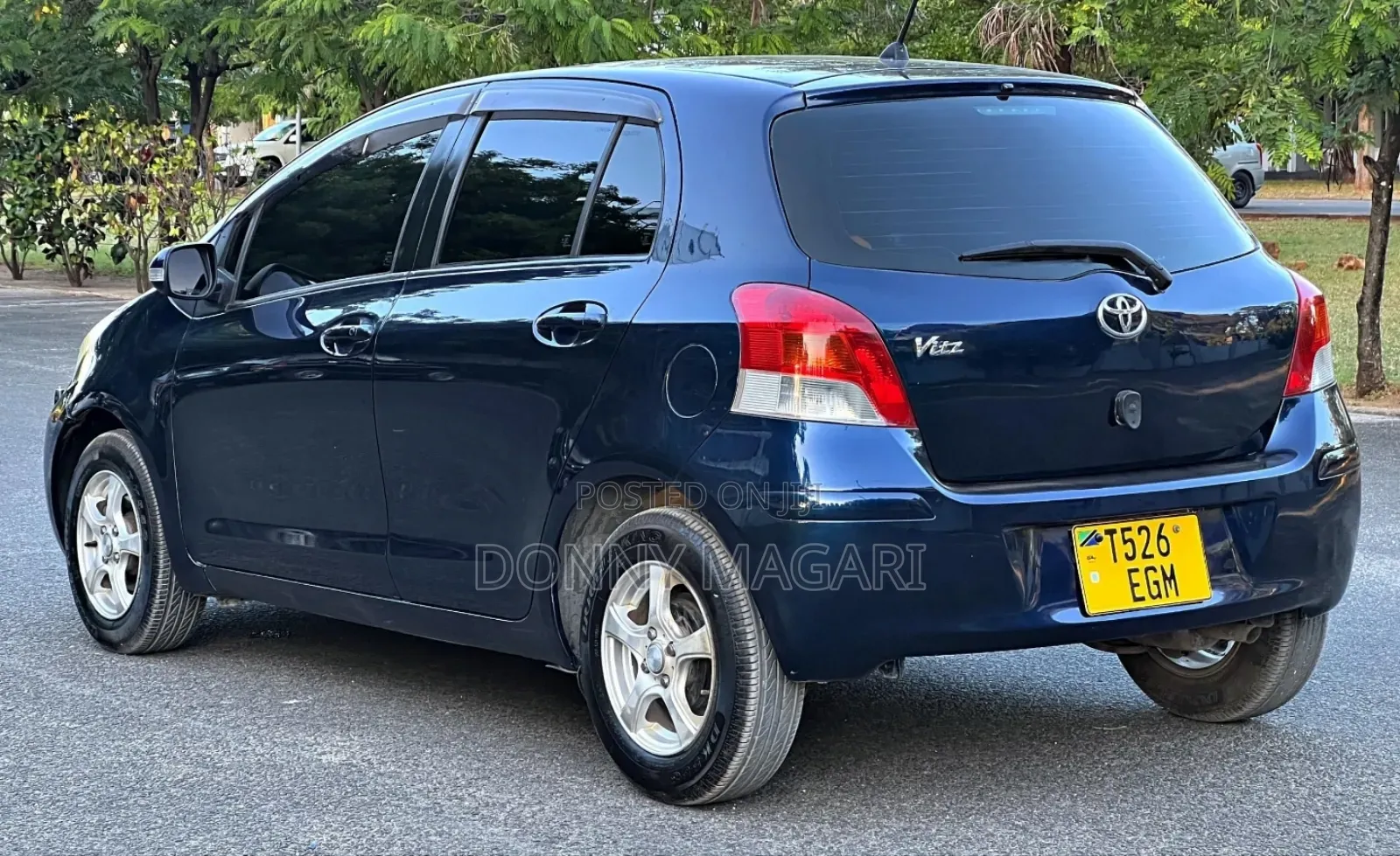 Toyota Vitz 2008 Blue