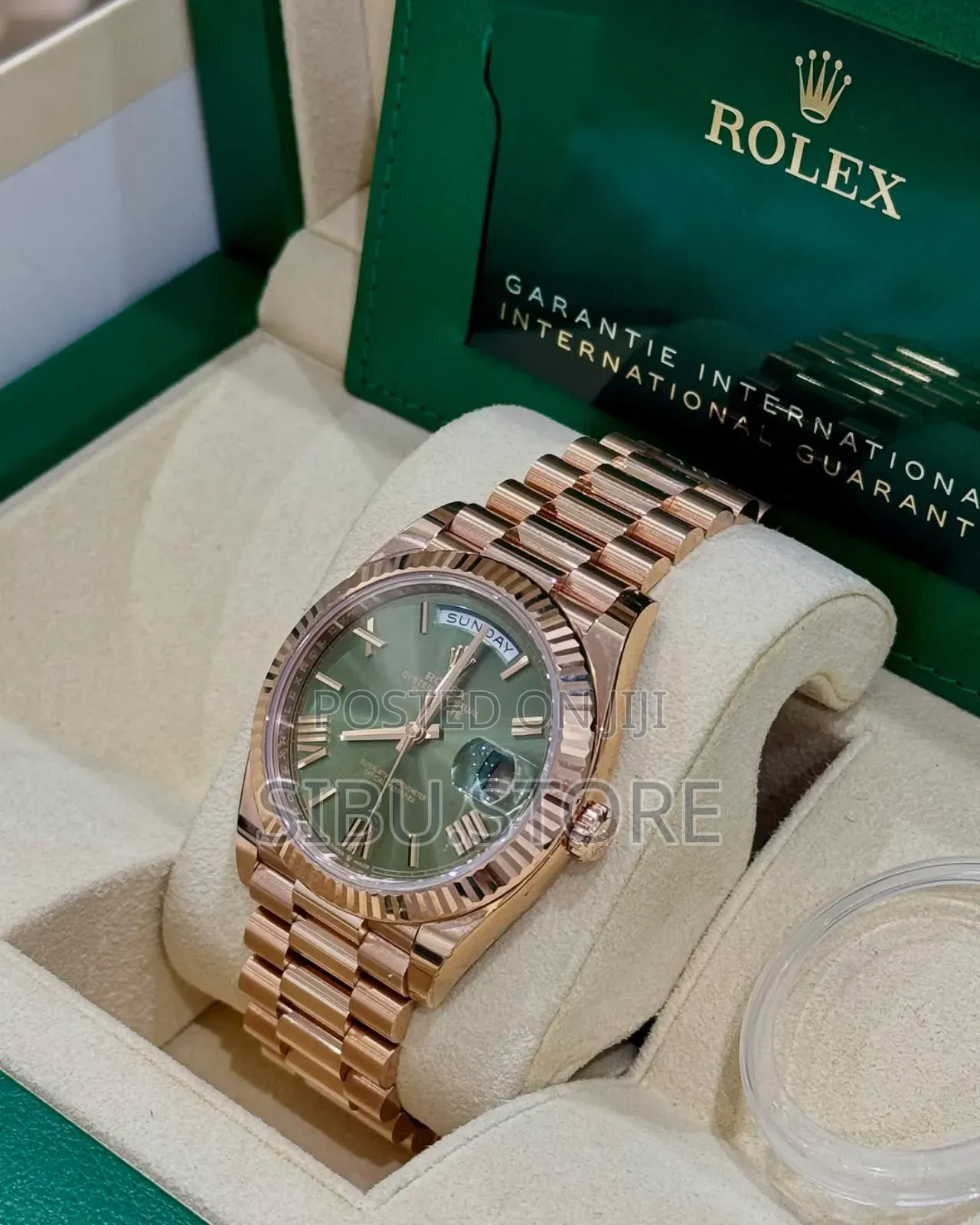 Green Roman Watch, Original