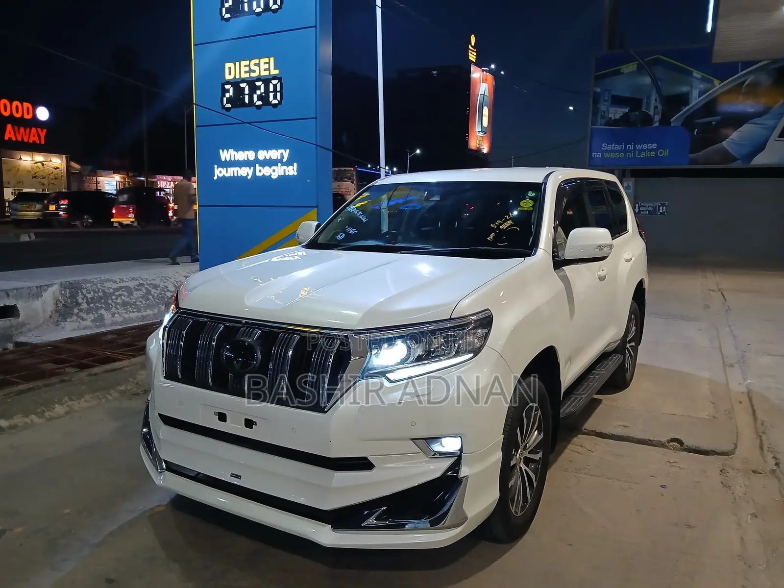 Toyota Land Cruiser Prado 2.8 2018 White