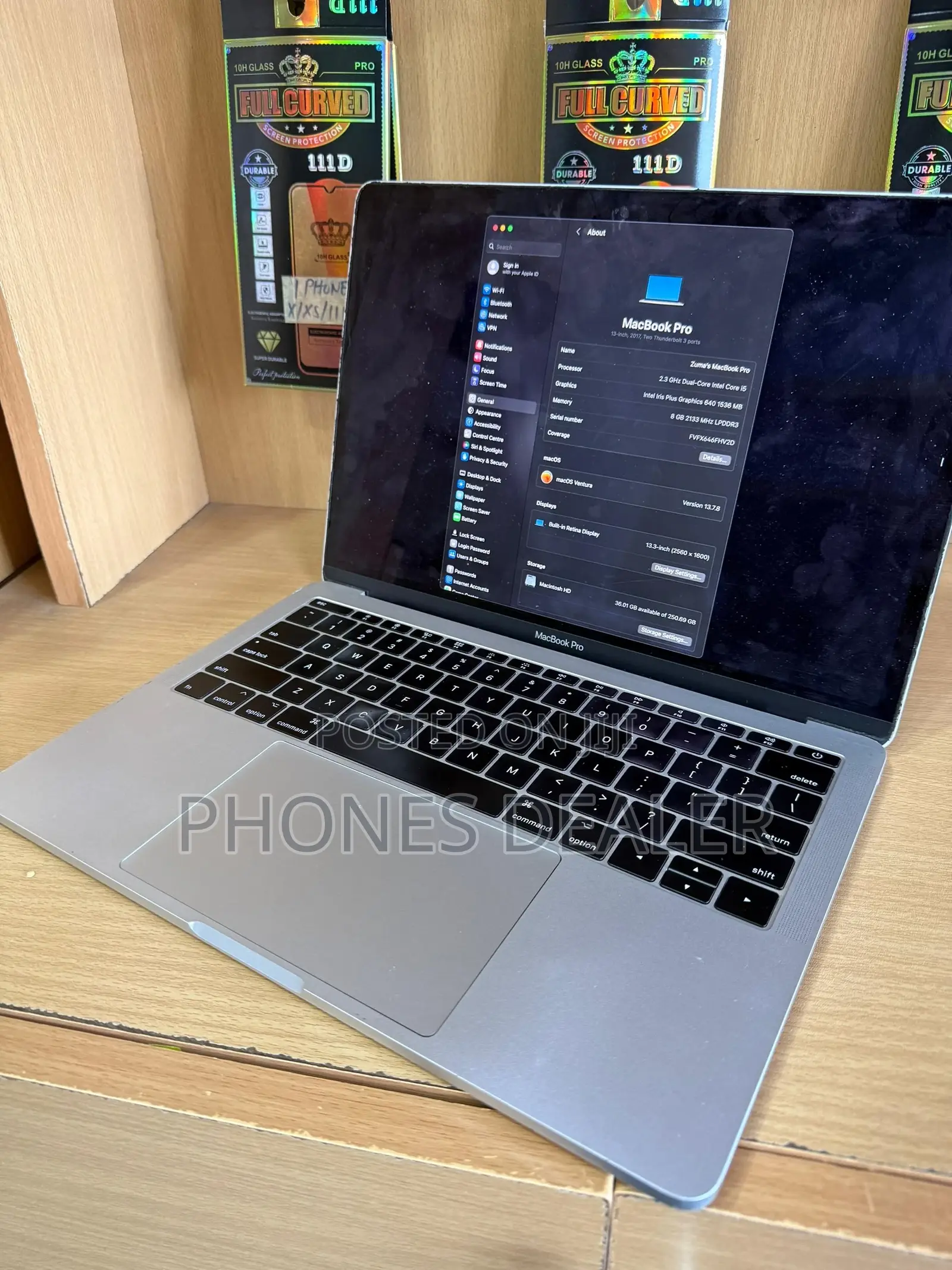 Laptop Apple MacBook Pro 2017 8GB Intel Core I5 SSD 256GB