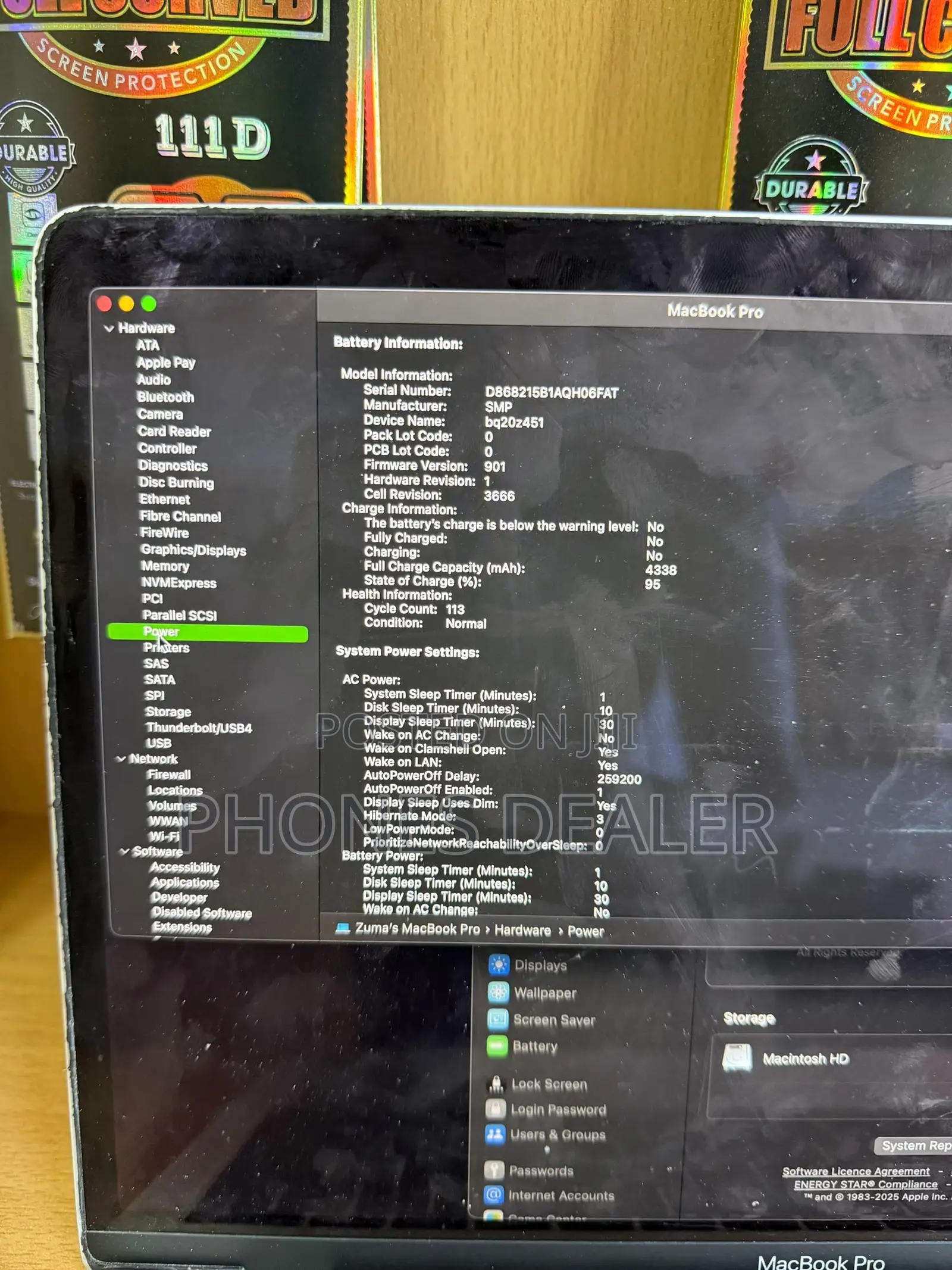 Laptop Apple MacBook Pro 2017 8GB Intel Core I5 SSD 256GB