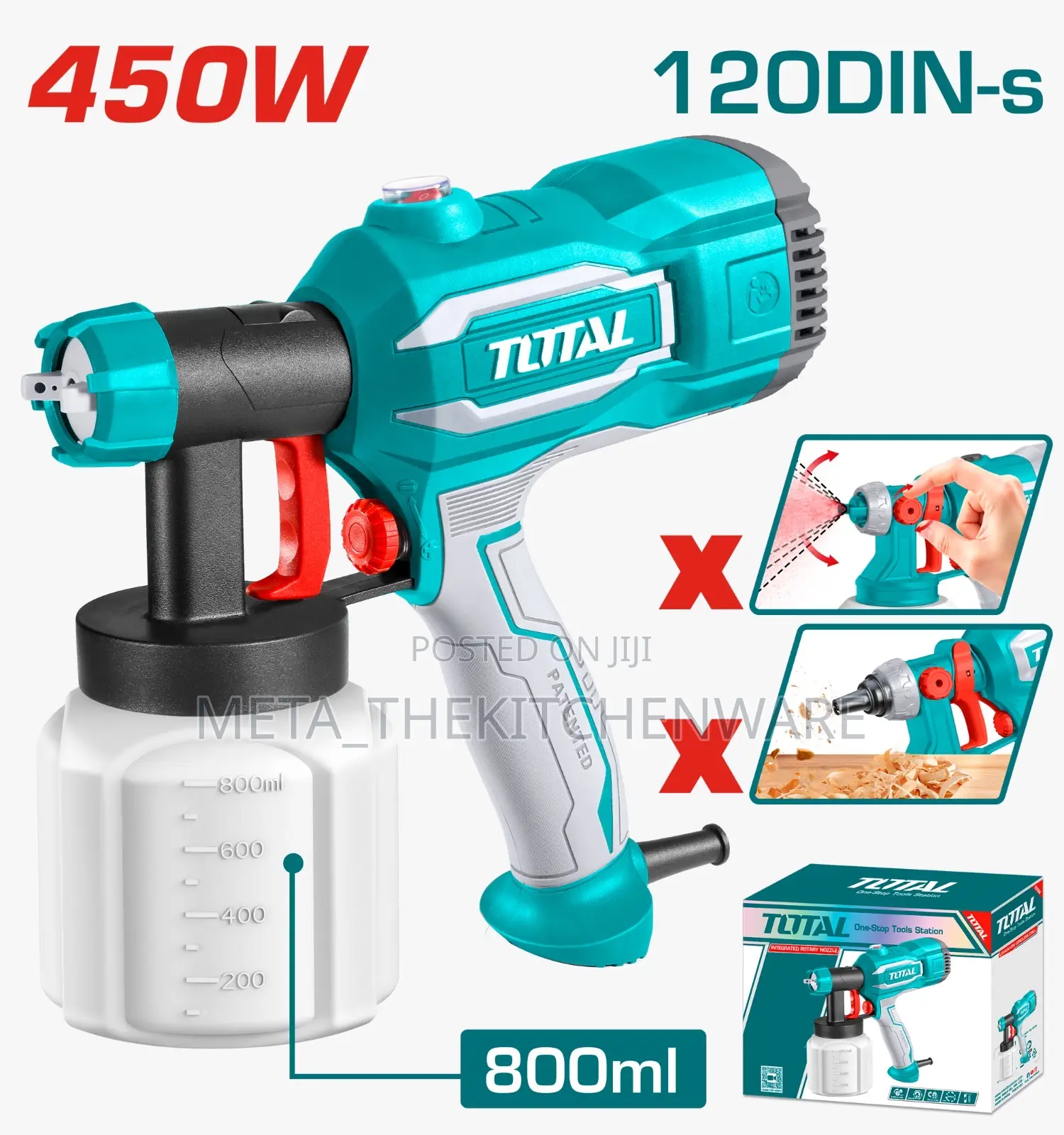 Total Spray Gun 450w
