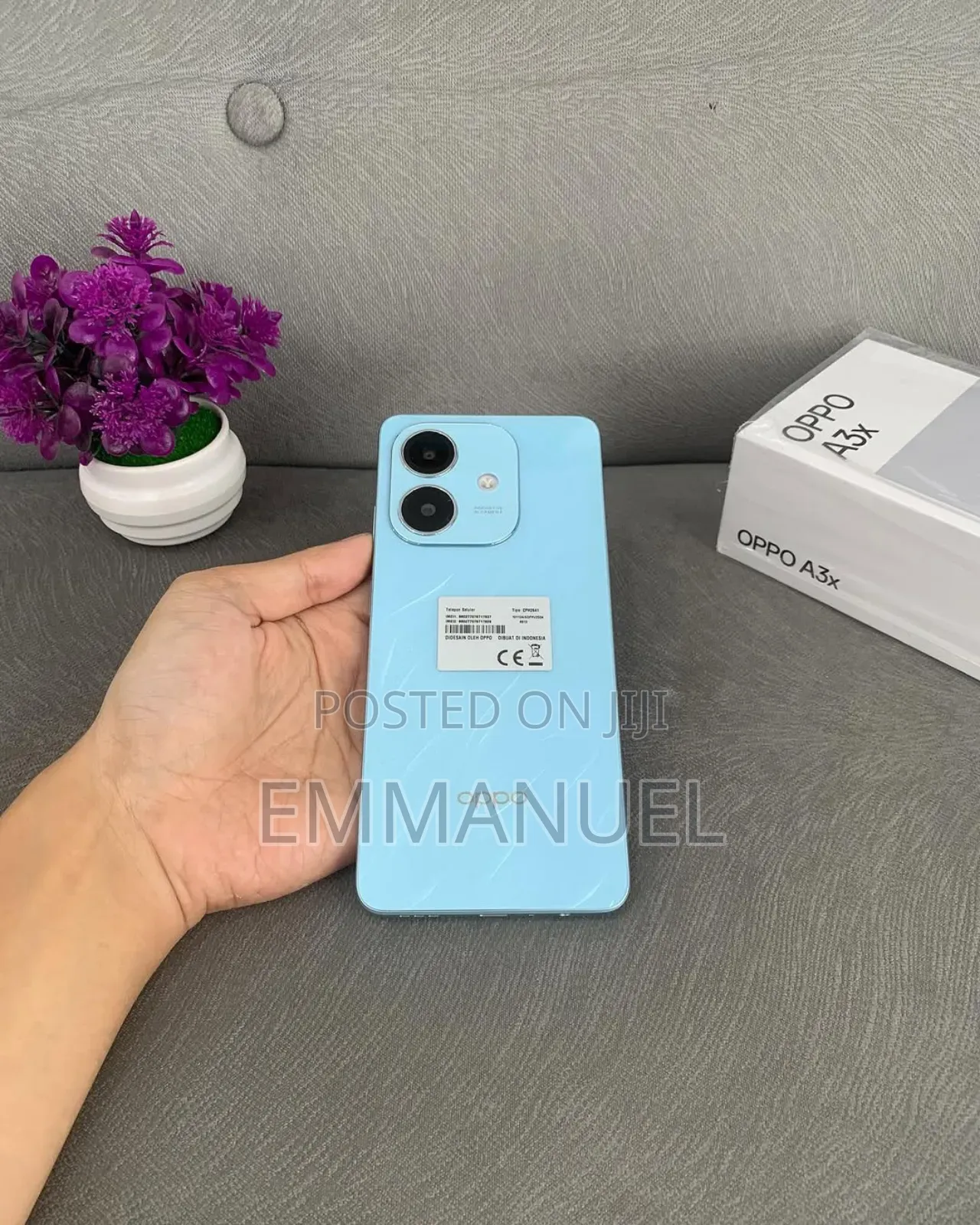 New Oppo A3x 128 GB Blue