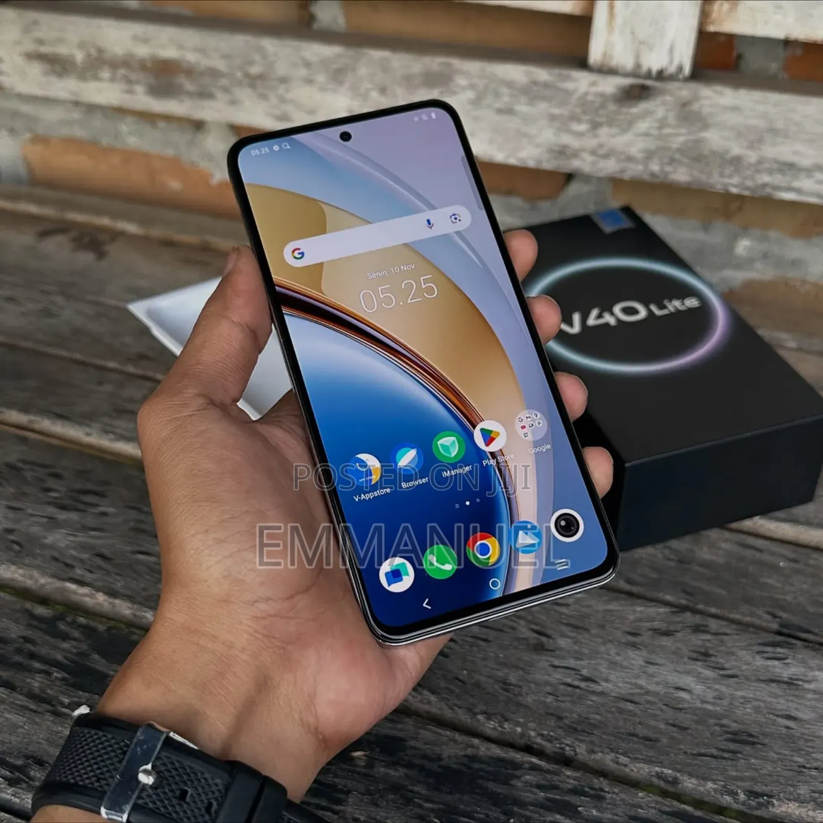 New Vivo V40 Lite 256 GB Black