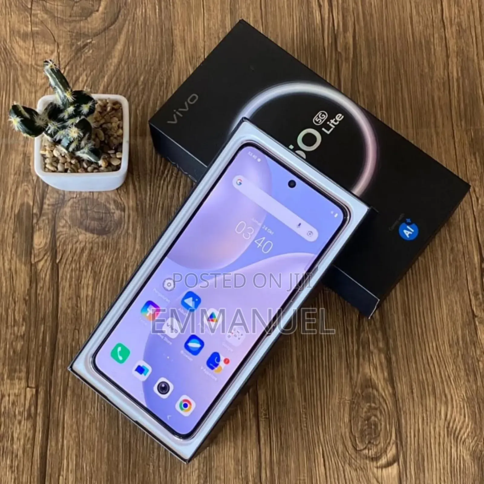New Vivo V50 Lite 4G 256 GB Silver