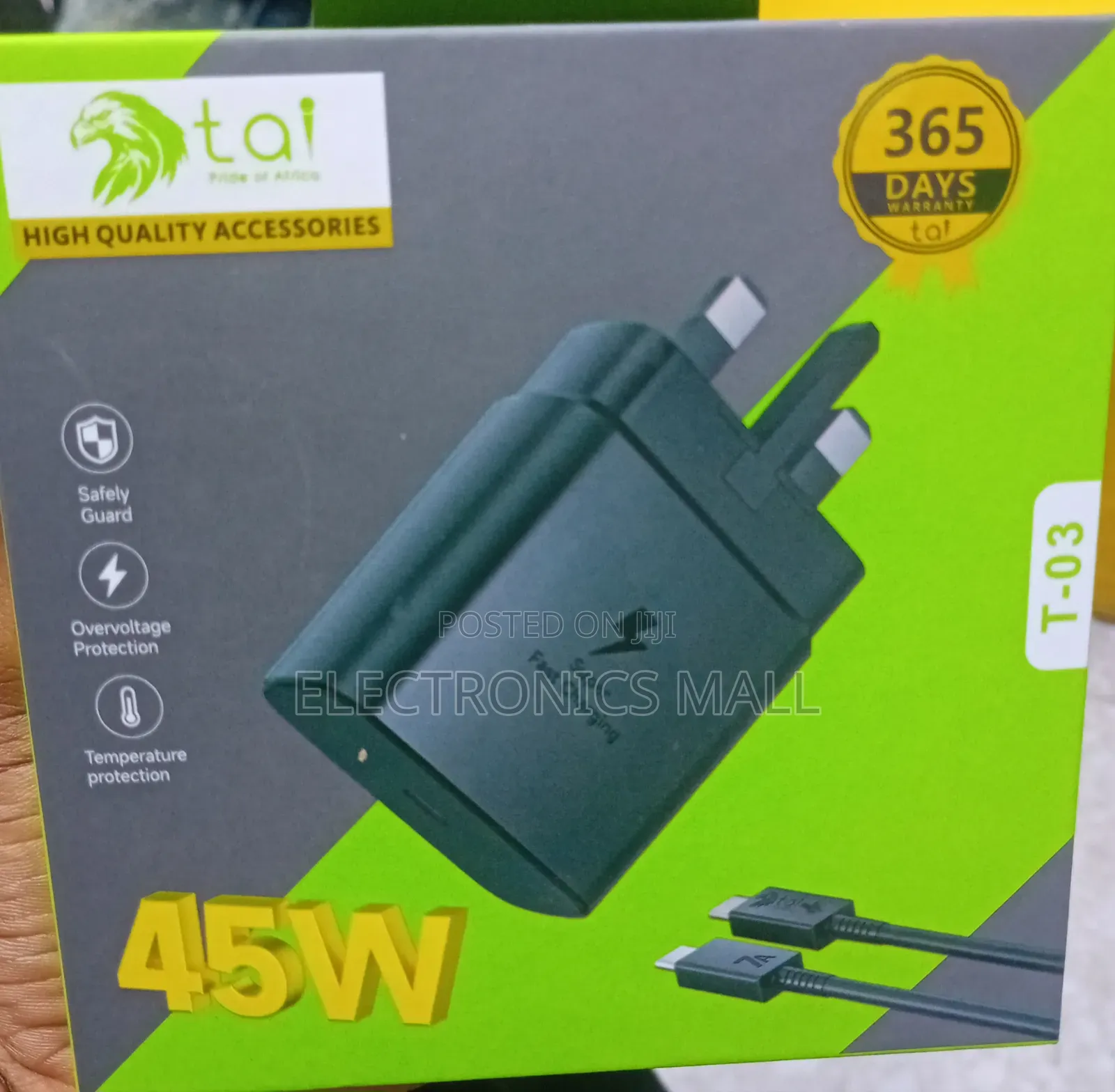 Tai T-03 Usb-C 45w Power Adapter