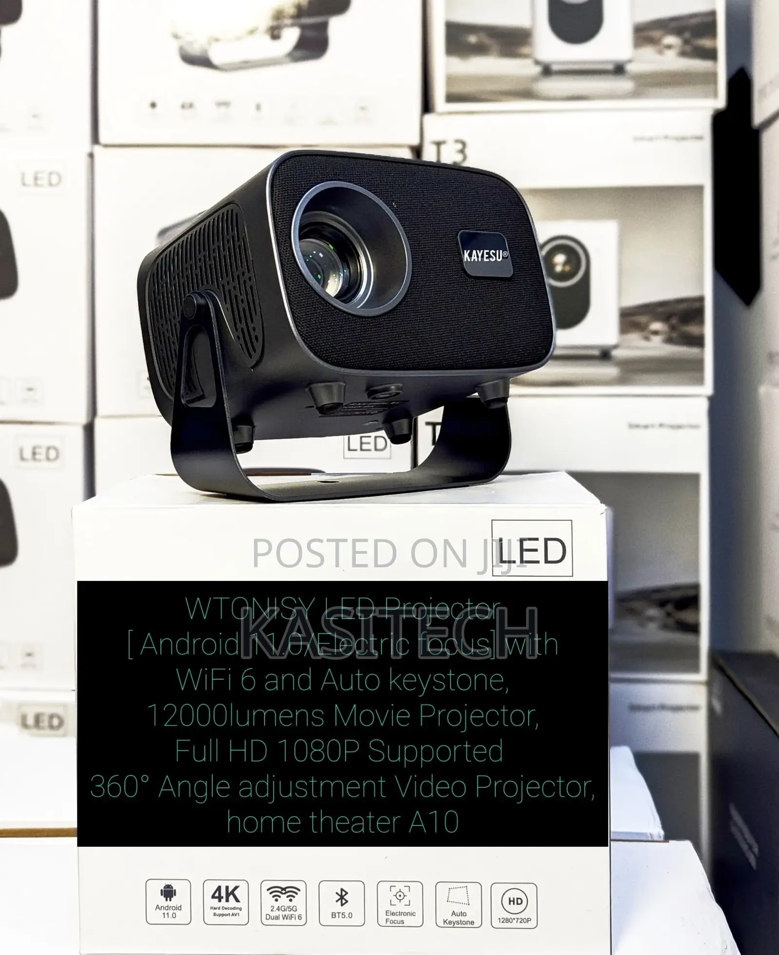 Wtsonity Led Projector
