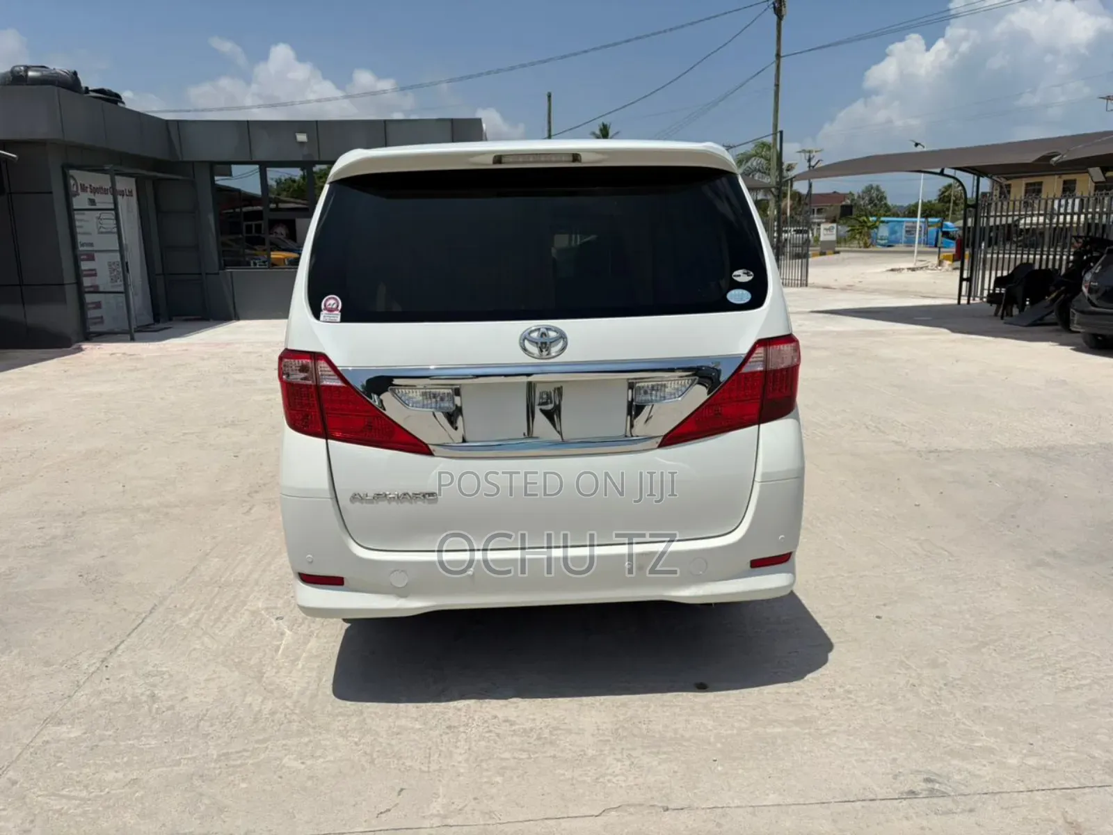 Toyota Alphard 2008 White